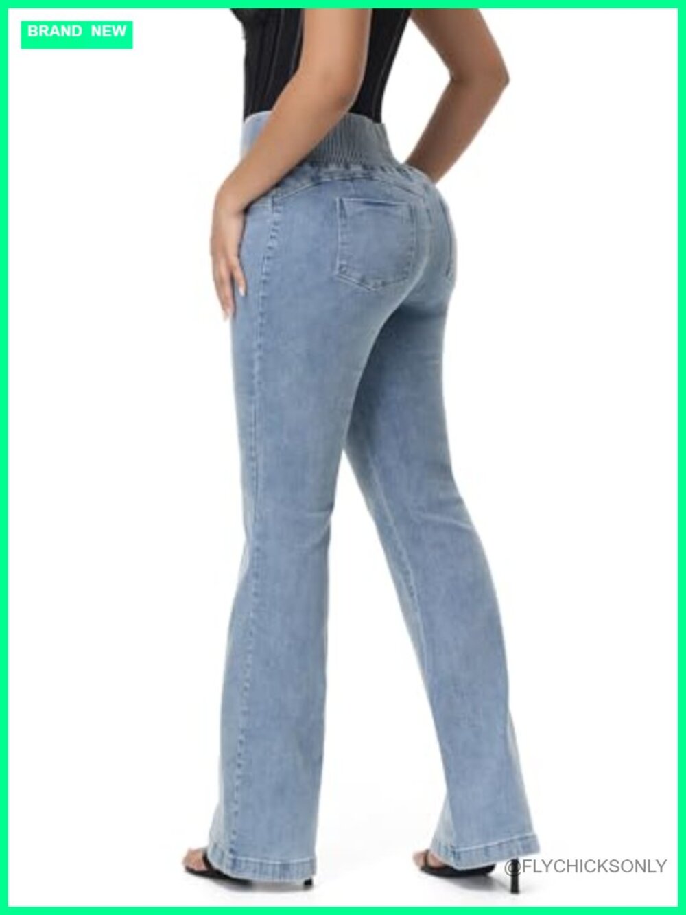 High Waist Butt Lift Stretch Skinny Jeans Tummy Control Denim Pants